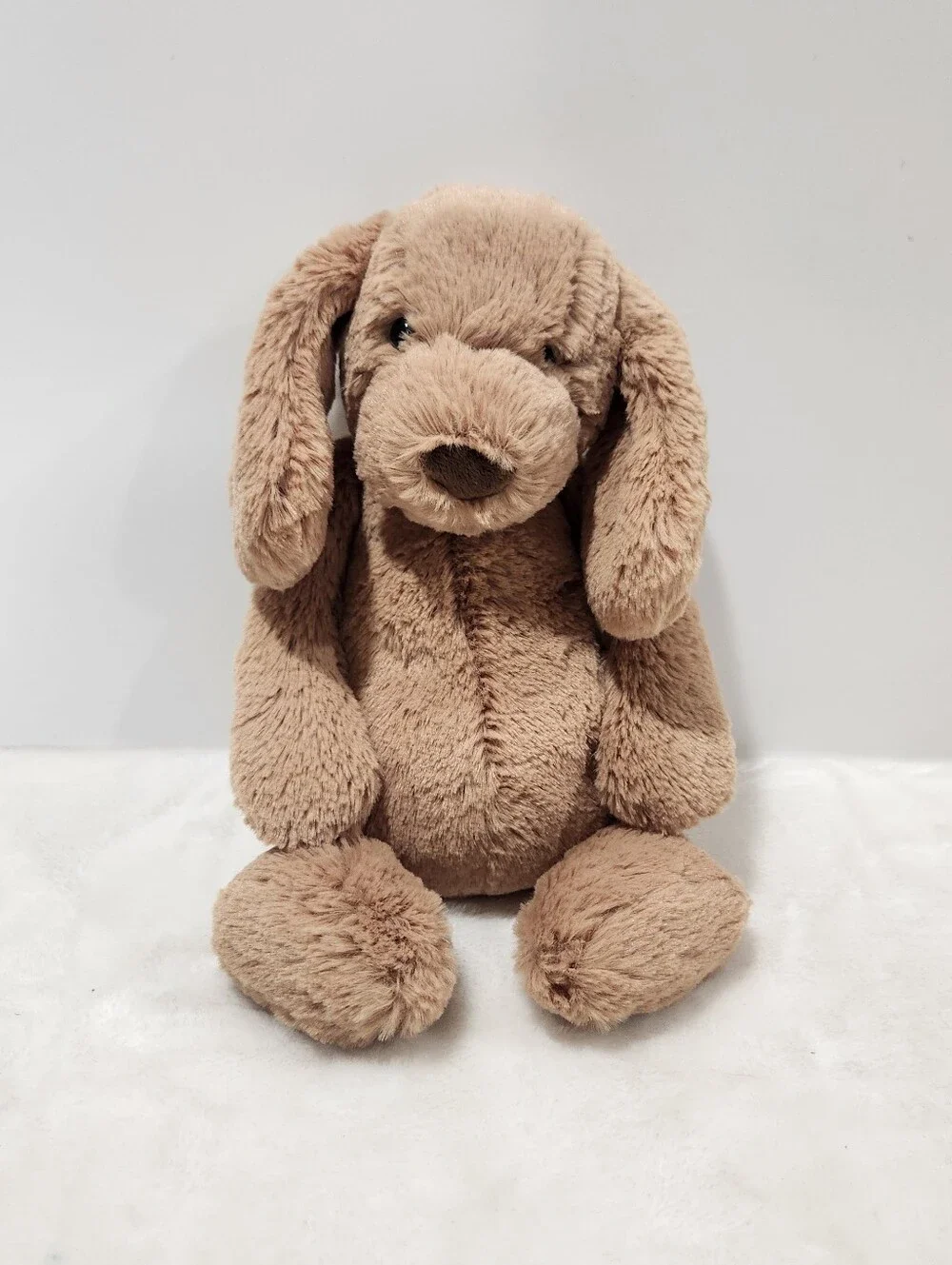 Jellycat Tan Bashful Toffee Puppy Medium Collectible Plushie Stuffie